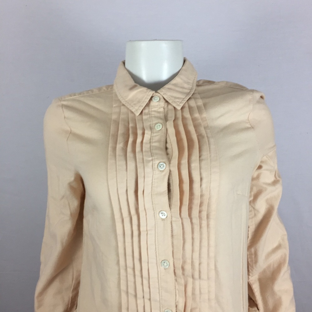 J. CREW  Pink Blush Mona Dress Ruffles Sz 4 34433 - Picture 2 of 7